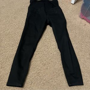 Black ASOS maternity jeans